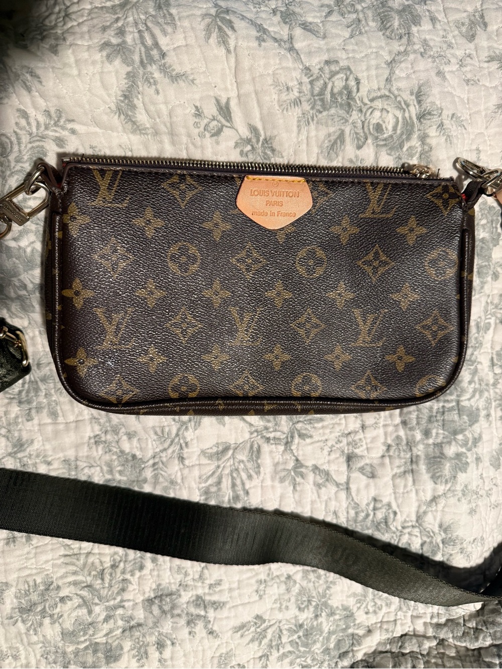 Louis Vuitton Brown Monogram Crossbody Pochette